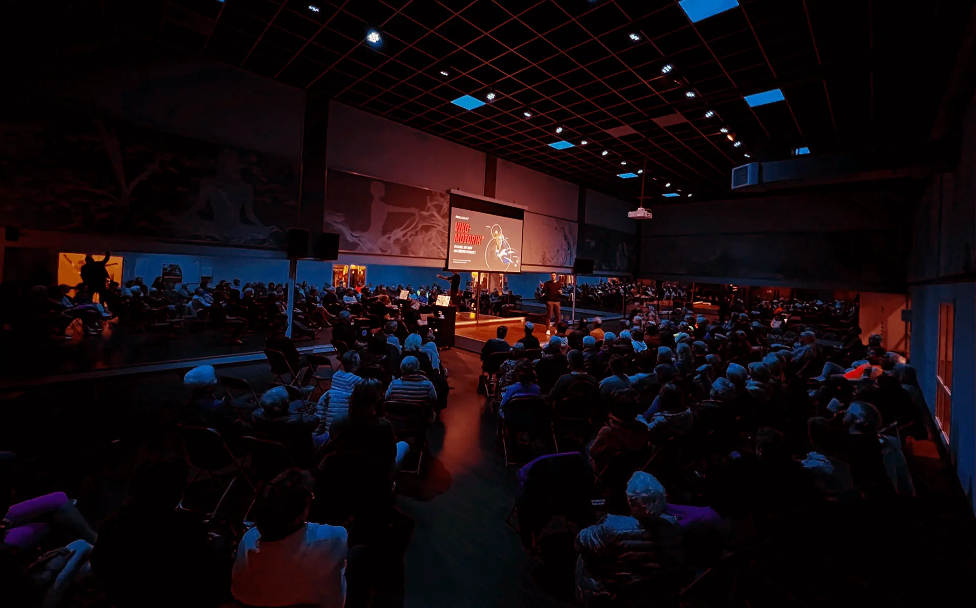 Bild vom VIKOMOTORIK Kongress - Vortrag vor einem großen Publikum
